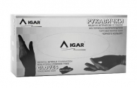 Рукавички нітрилові Igar black (Ігар) 100 шт
