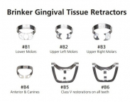 Клампы для разрушеных зубов Brinker Universal Clamp (Hygenic, Бринкеры), 1шт